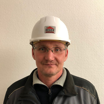 Heino Vogel, Polier beim Bauunternehmen HEGER in Hannover Isernhagen